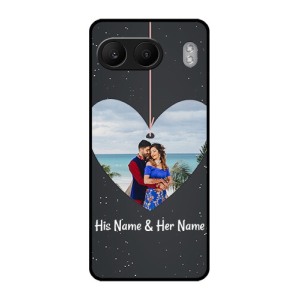 OnePlus Nord 4 5G Custom Glass Phone CaseHanging Heart Design