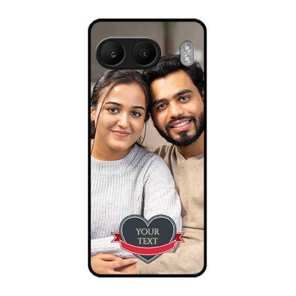 OnePlus Nord 4 5G Custom Glass Phone CaseJust Married Couple Design