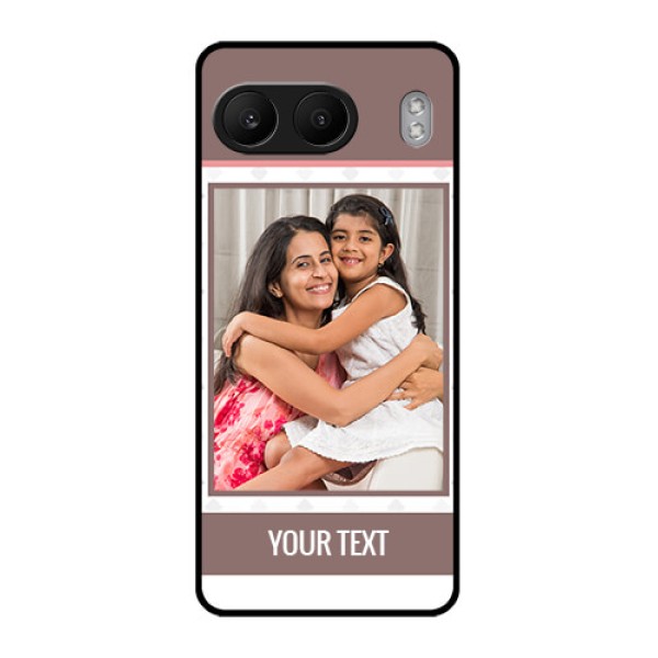 OnePlus Nord 4 5G Custom Glass Phone CaseSimple Diamond Design