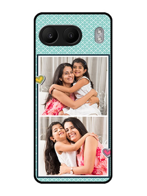 Custom OnePlus Nord 4 5G Custom Glass Phone Case2 Image Holder With Pattern Design