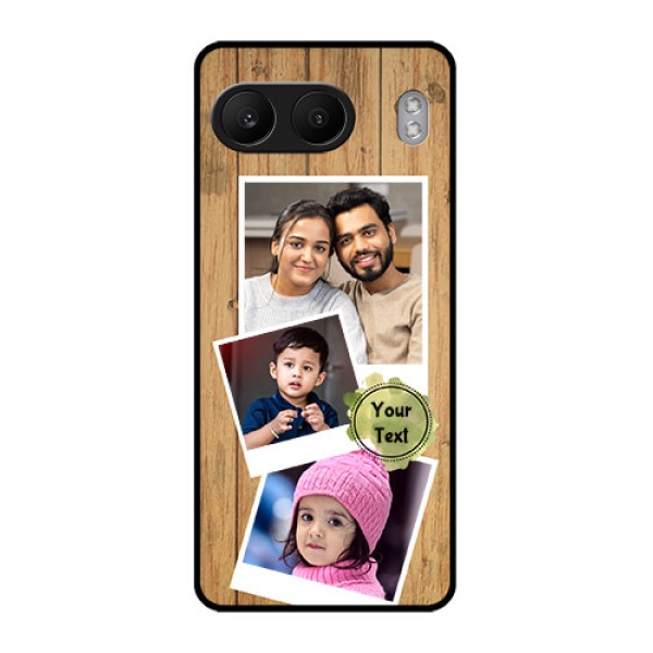 OnePlus Nord 4 5G Custom Glass Phone CaseWooden Texture Design