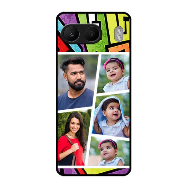 OnePlus Nord 4 5G Custom Glass Phone CaseGraffiti Pattern Design OnePlus Nord 4 5G Custom Glass Phone CaseGraffiti Pattern Design