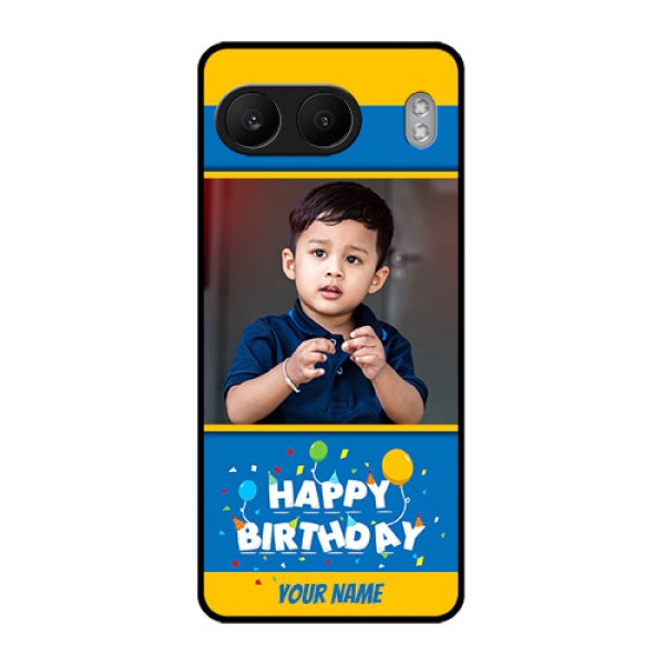 OnePlus Nord 4 5G Custom Glass Phone CaseBirthday Wishes Design OnePlus Nord 4 5G Custom Glass Phone CaseBirthday Wishes Design