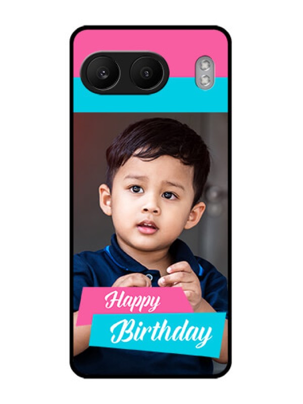 Custom OnePlus Nord 4 5G Custom Glass Phone CaseImage Holder With 2 Color Design