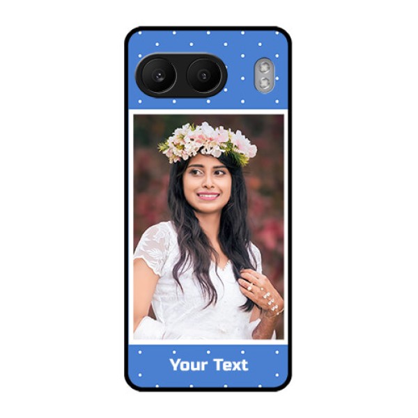 OnePlus Nord 4 5G Custom Glass Phone CasePolka Dots Design