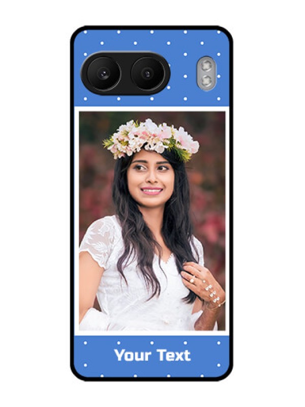 Custom OnePlus Nord 4 5G Custom Glass Phone CasePolka Dots Design