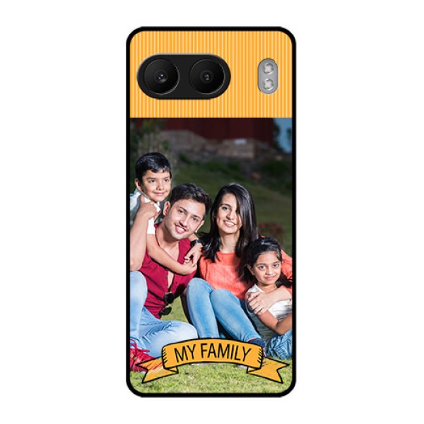 OnePlus Nord 4 5G Custom Glass Phone CaseMy Family Design