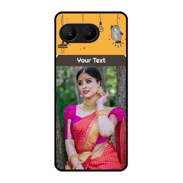 OnePlus Nord 4 5G Custom Glass Phone CaseWith Family Picture And Icons OnePlus Nord 4 5G Custom Glass Phone CaseWith Family Picture And Icons