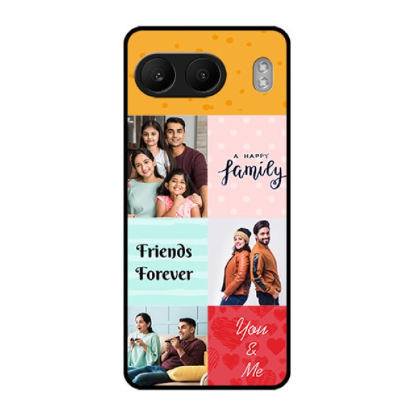 OnePlus Nord 4 5G Custom Glass Phone CaseImages With Quotes Design