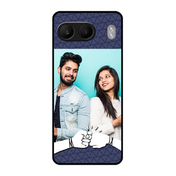 OnePlus Nord 4 5G Custom Glass Phone CaseWith Best Friends Design OnePlus Nord 4 5G Custom Glass Phone CaseWith Best Friends Design