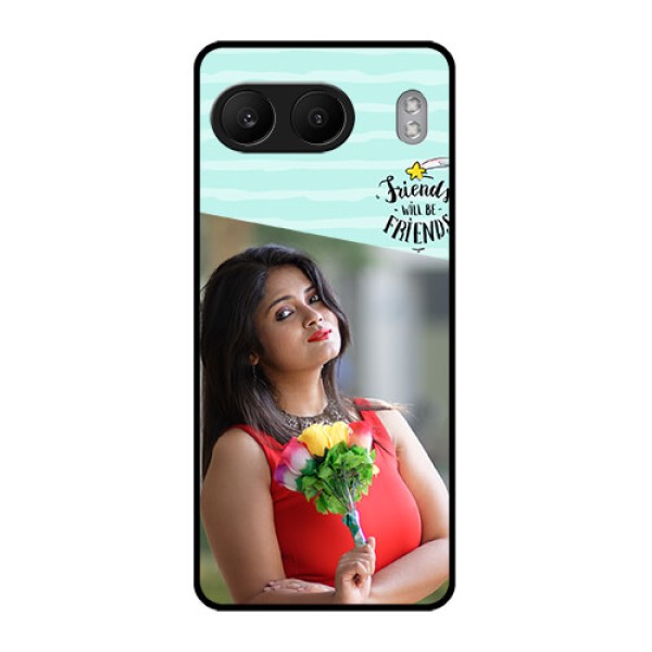 OnePlus Nord 4 5G Custom Glass Phone CaseFriends Picture Icon Design OnePlus Nord 4 5G Custom Glass Phone CaseFriends Picture Icon Design
