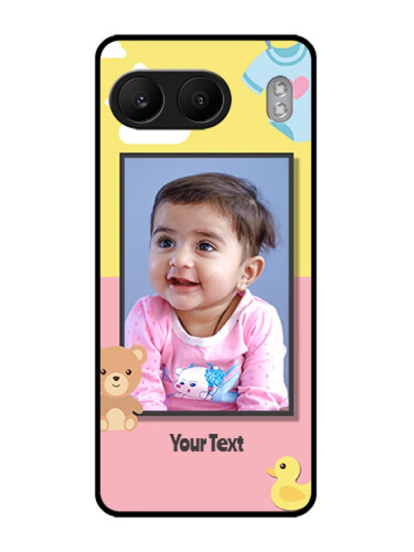 Custom OnePlus Nord 4 5G Custom Glass Phone CaseKids 2 Color Design