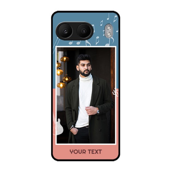 OnePlus Nord 4 5G Custom Glass Phone CaseWith Color Musical Note Design