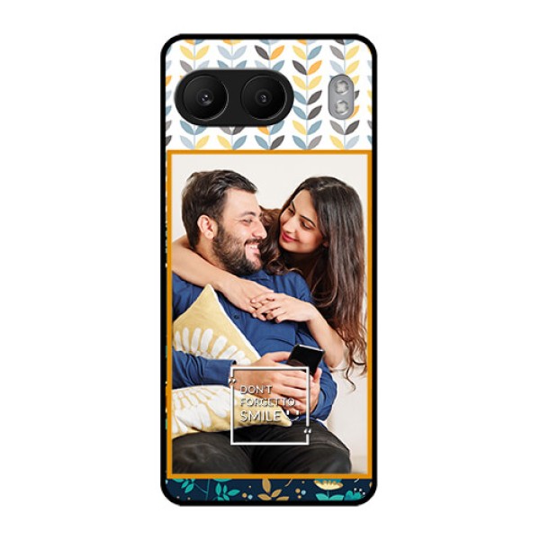 OnePlus Nord 4 5G Custom Glass Phone CasePattern Design
