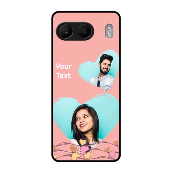 OnePlus Nord 4 5G Custom Glass Phone CaseLove Doodle Design