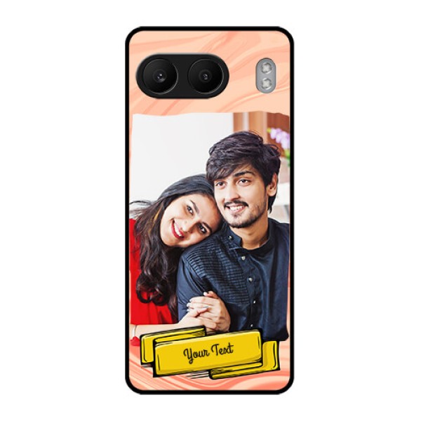 OnePlus Nord 4 5G Custom Glass Phone CaseMarble Texture Design