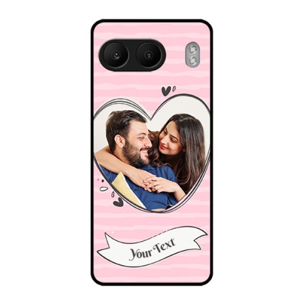 OnePlus Nord 4 5G Custom Glass Phone CaseVintage Heart Design