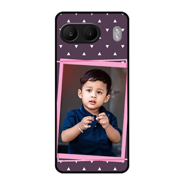 OnePlus Nord 4 5G Custom Glass Phone CaseTriangle Pattern Dotted Design OnePlus Nord 4 5G Custom Glass Phone CaseTriangle Pattern Dotted Design