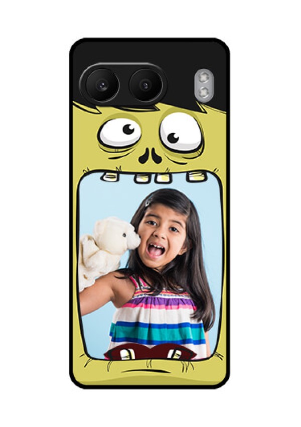 OnePlus Nord 4 5G Custom Glass Phone CaseCartoon Monster Back Case Design
