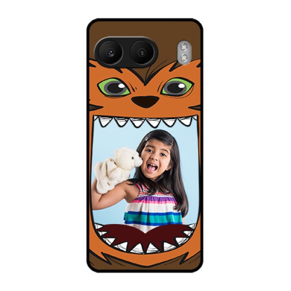 OnePlus Nord 4 5G Custom Glass Phone CaseOwl Monster Back Case Design OnePlus Nord 4 5G Custom Glass Phone CaseOwl Monster Back Case Design
