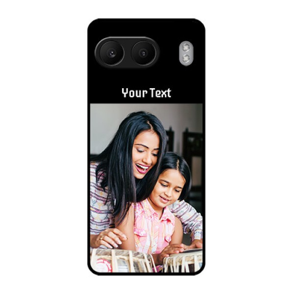OnePlus Nord 4 5G Custom Glass Phone CasePhoto With Name Design