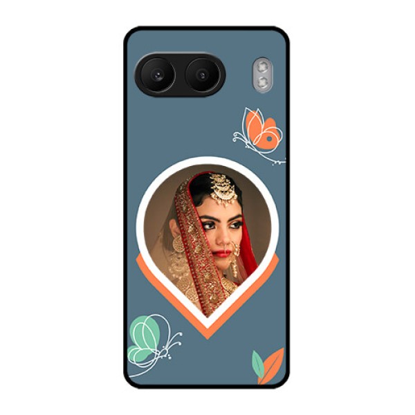 OnePlus Nord 4 5G Custom Glass Phone CaseDroplet Butterflies Design