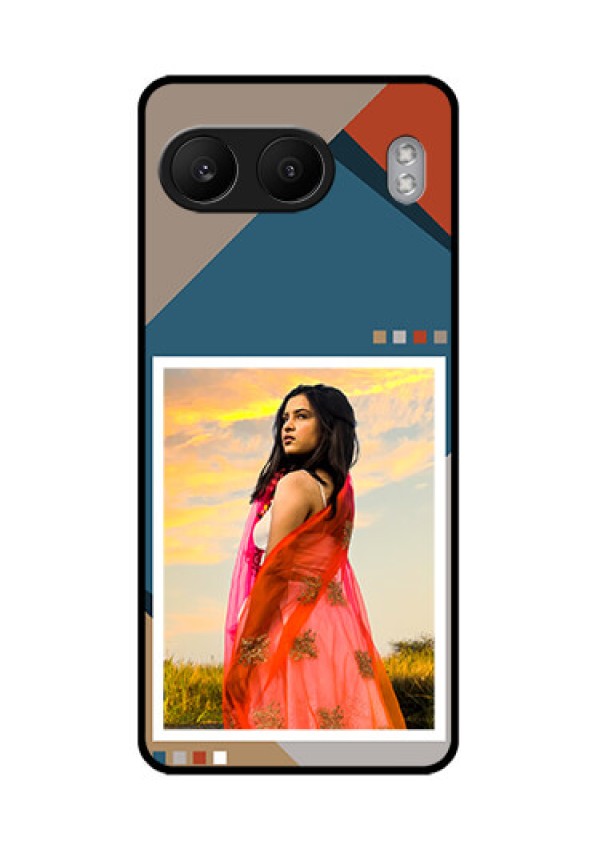 OnePlus Nord 4 5G Custom Glass Phone CaseRetro Color Pallet Design