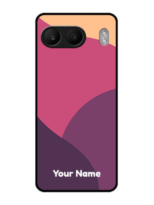 Custom OnePlus Nord 4 5G Custom Glass Phone CaseMixed Multi - Colour Abstract Art Design