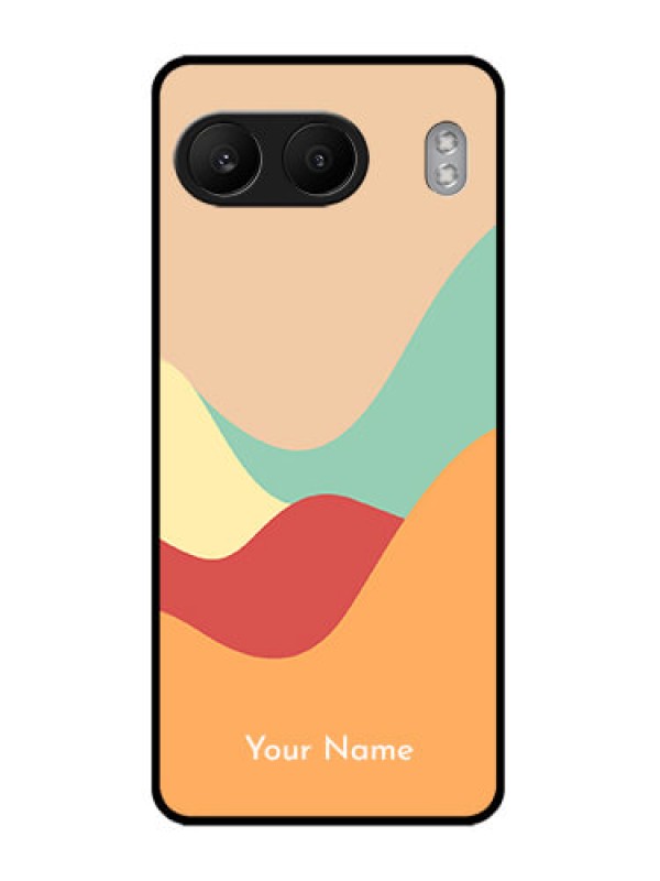 Custom OnePlus Nord 4 5G Custom Glass Phone CaseOcean Waves Multi - Colour Design