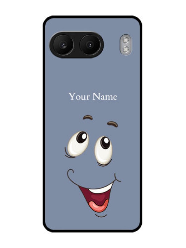 Custom OnePlus Nord 4 5G Custom Glass Phone CaseLaughing Cartoon Face Design