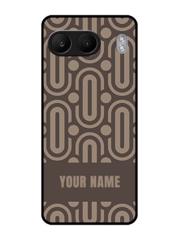 Custom OnePlus Nord 4 5G Custom Glass Phone CaseCaptivating Zero Pattern Design