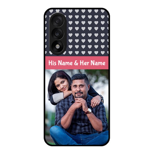 OnePlus Nord 5 5G Custom Glass Phone Case - Love Symbols Design