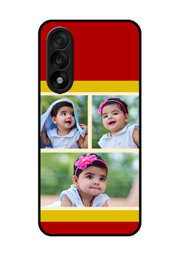 OnePlus Nord 5 5G Custom Glass Phone Case - Multiple Pic Upload Design