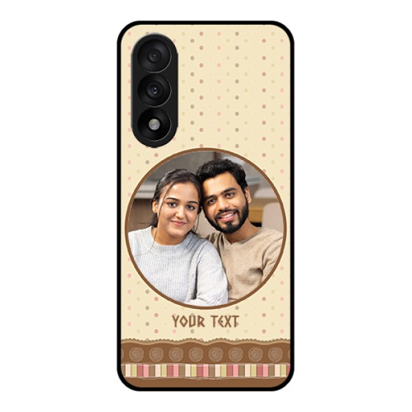 OnePlus Nord 5 5G Custom Glass Phone Case - Brown Dotted Mobile Case Design OnePlus Nord 5 5G Custom Glass Phone Case - Brown Dotted Mobile Case Design