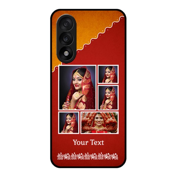 OnePlus Nord 5 5G Custom Glass Phone Case - Wedding Pic Upload Design