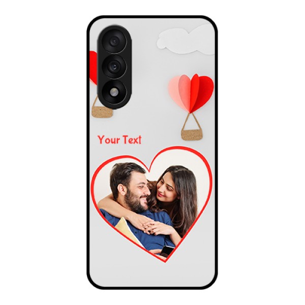 OnePlus Nord 5 5G Custom Glass Phone Case - Parachute Love Design