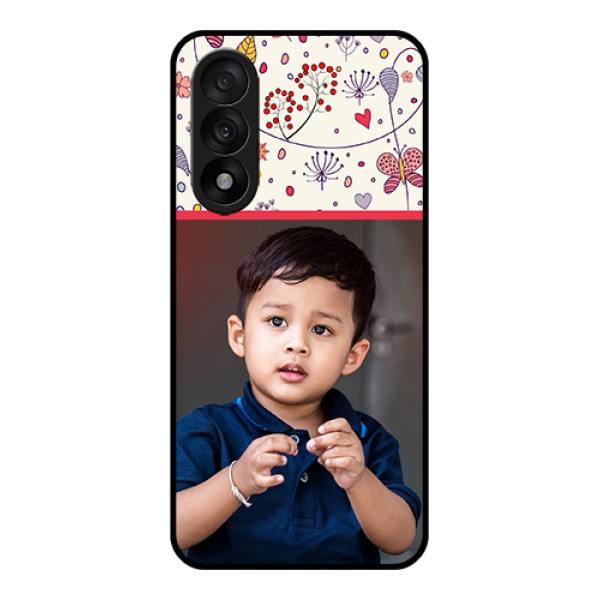 OnePlus Nord 5 5G Custom Glass Phone Case - Premium Floral Design