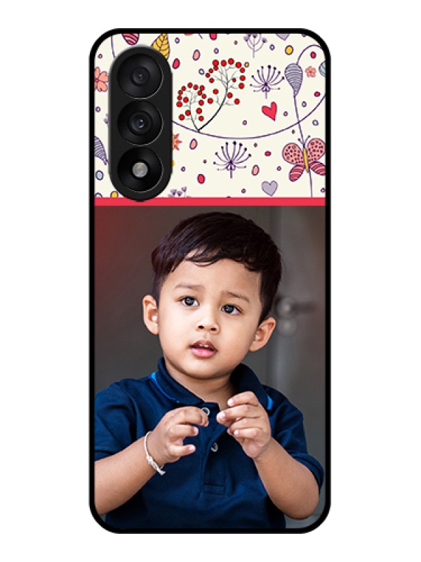 Custom OnePlus Nord 5 5G Custom Glass Phone Case - Premium Floral Design