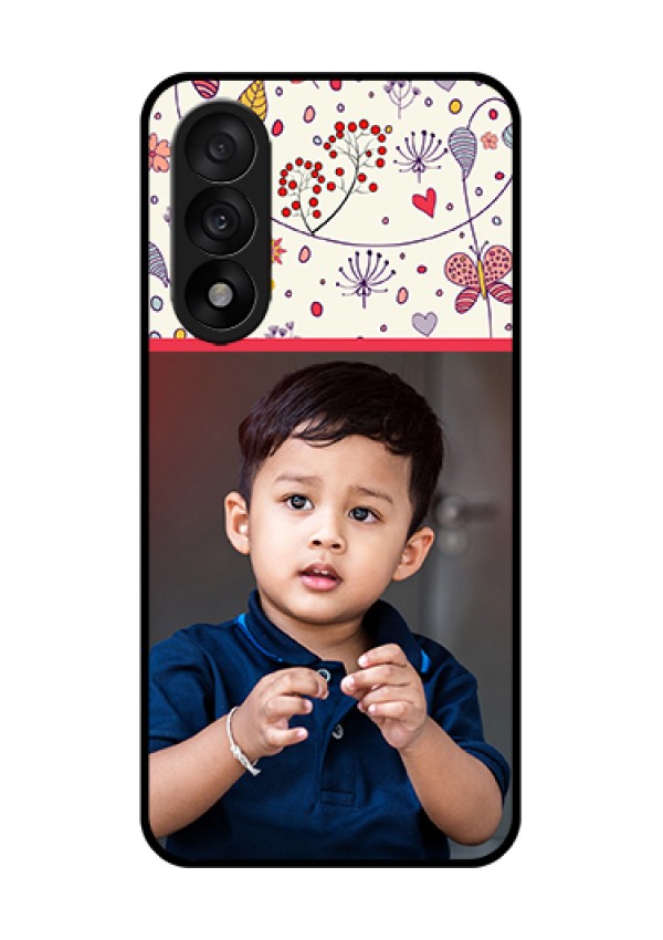 OnePlus Nord 5 5G Custom Glass Phone Case - Premium Floral Design