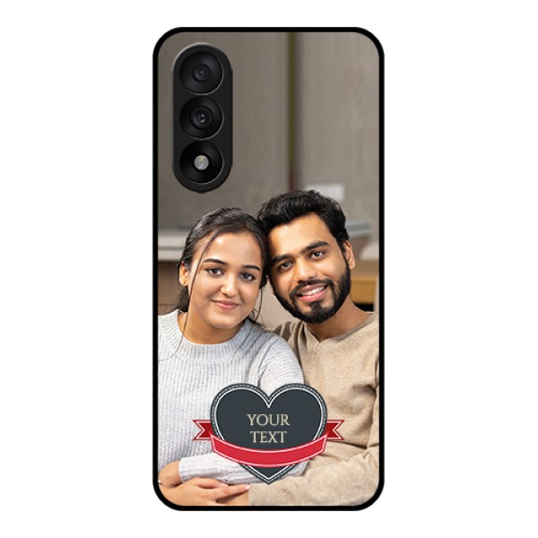 OnePlus Nord 5 5G Custom Glass Phone Case - Just Married Couple Design