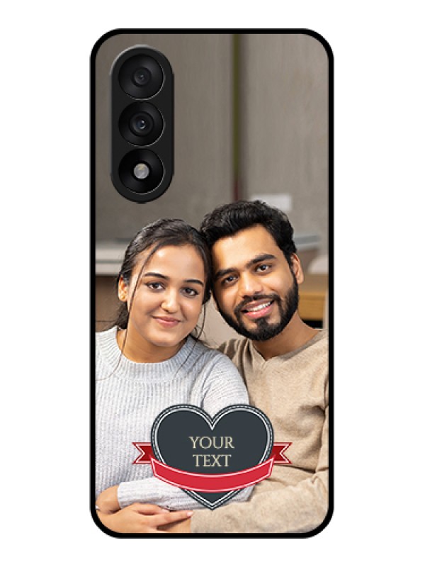 Custom OnePlus Nord 5 5G Custom Glass Phone Case - Just Married Couple Design