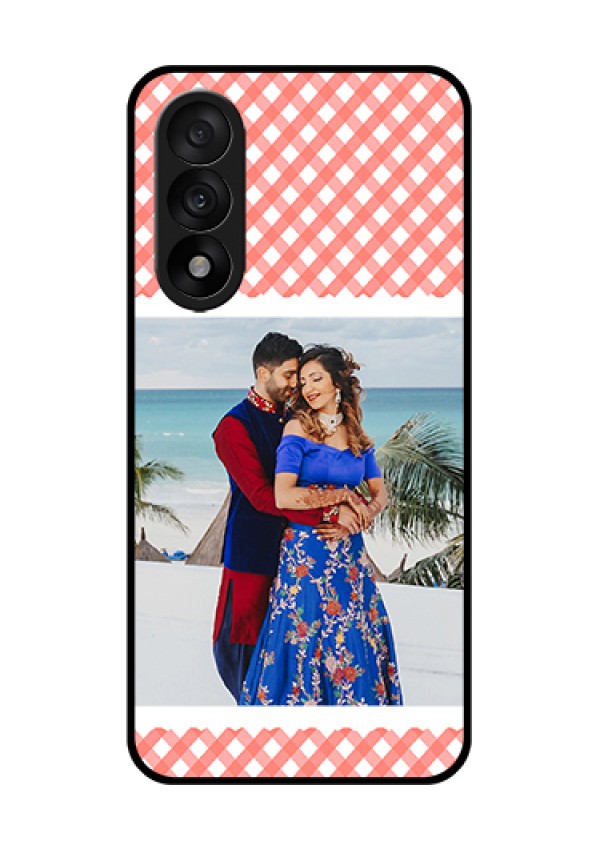 OnePlus Nord 5 5G Custom Glass Phone Case - Pink Pattern Design