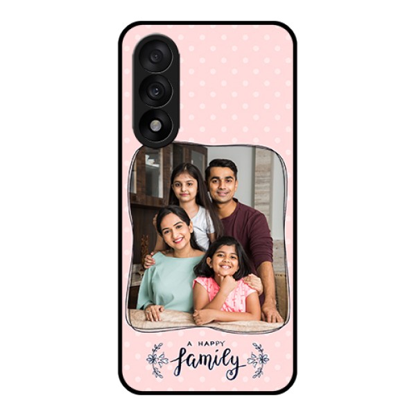 OnePlus Nord 5 5G Custom Glass Phone Case - Family With Dots Design