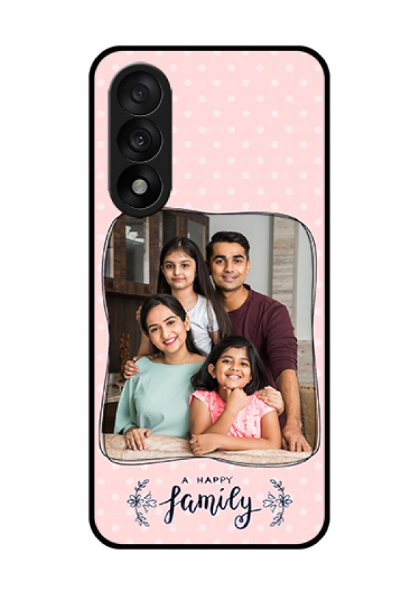 OnePlus Nord 5 5G Custom Glass Phone Case - Family With Dots Design