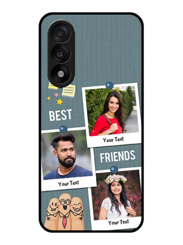 Custom OnePlus Nord 5 5G Custom Glass Phone Case - Sticky Frames And Friendship Design