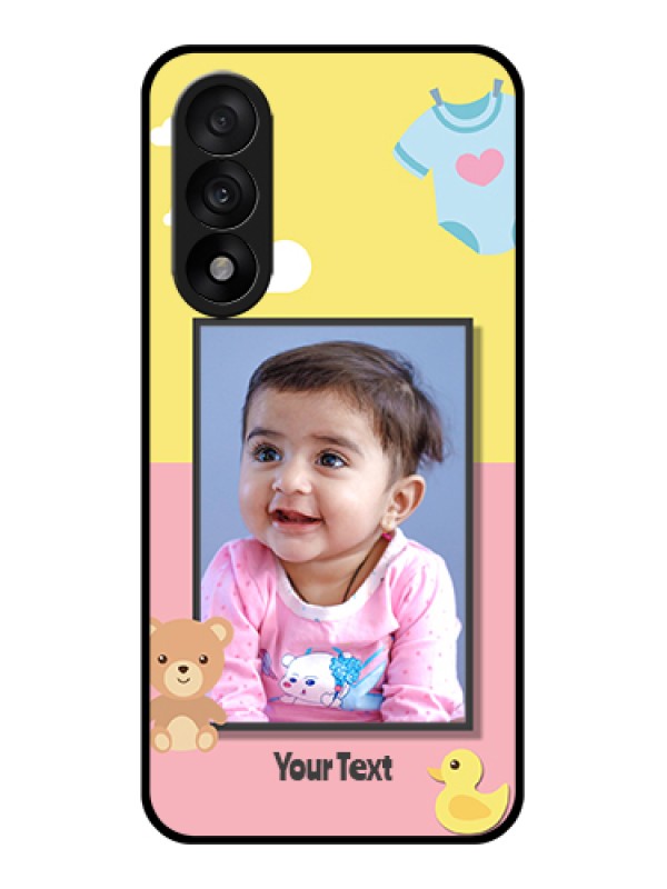 Custom OnePlus Nord 5 5G Custom Glass Phone Case - Kids 2 Color Design