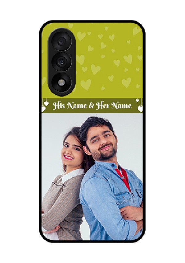 OnePlus Nord 5 5G Custom Glass Phone Case - You & Me Heart Design