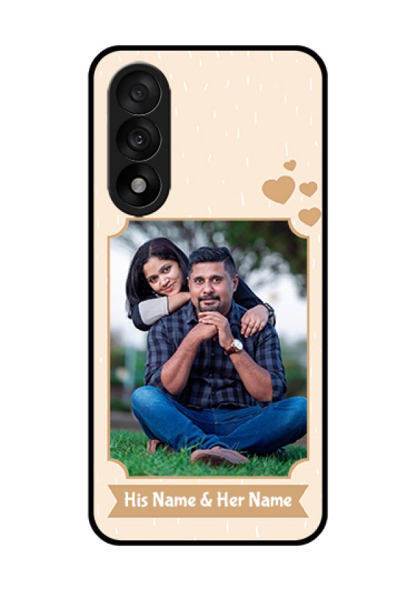 OnePlus Nord 5 5G Custom Glass Phone Case - With Confetti Love Design