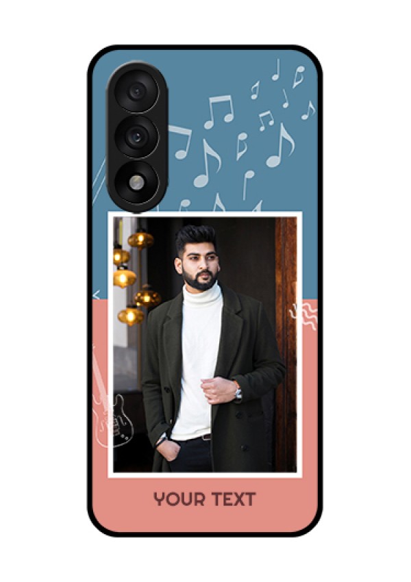 OnePlus Nord 5 5G Custom Glass Phone Case - With Color Musical Note Design