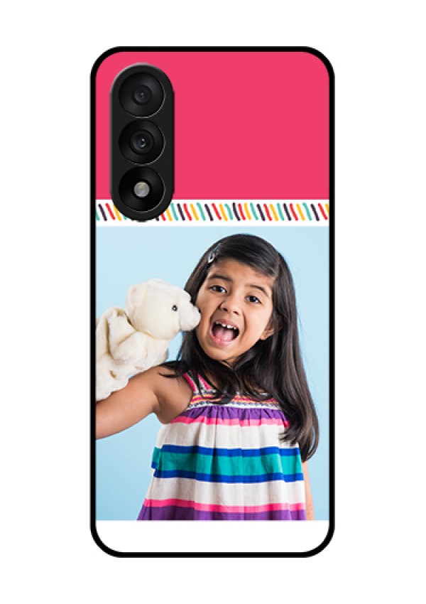 OnePlus Nord 5 5G Custom Glass Phone Case - Line Art Design